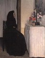 The Widow - Ramon Casas Y Carbo