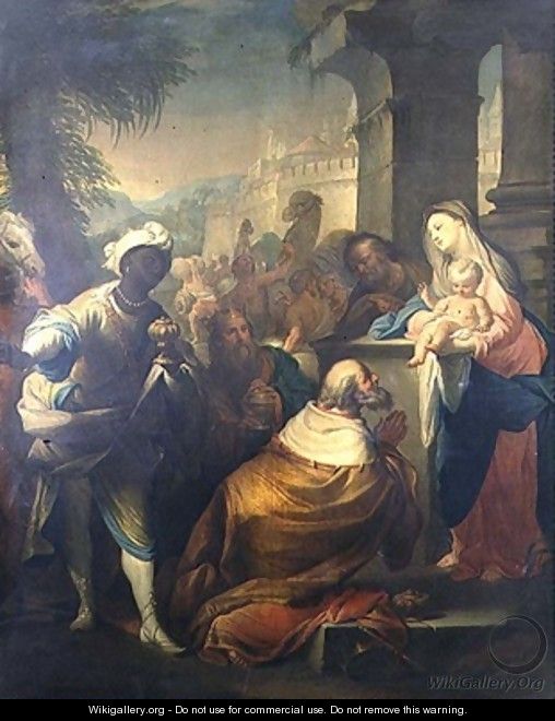 The Adoration of the Magi - Andrea Casali