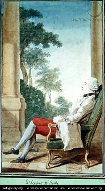 Jean Sylvain Bailly 1736-93 - Louis (Carrogis) de Carmontelle