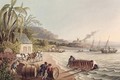 Loading Barrels of Rum and Sugar Antigua - William Clark