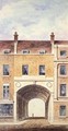The Improved Entrance to Scotland Yard - T. Chawner