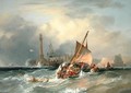 Lugger Entering Margate - George the Elder Chambers