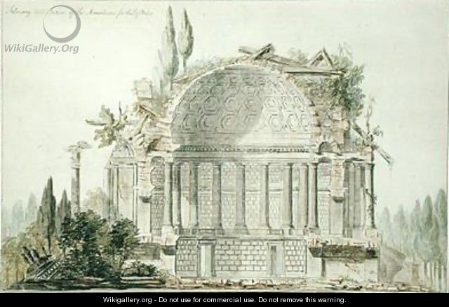 Design for a Ruined Mausoleum for the Prince of Wales - Sir William Chambers
