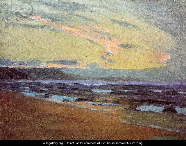 Sunset at Gay Head Marthas Vinyard 1913 - Arthur Wesley Dow