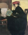 Model with a Japanese Fan Date unknown - Alfred Henry Maurer