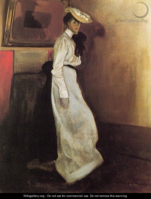 Jeanne in Interior 1901-1905 - Alfred Henry Maurer