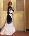 Girl in White 1901 - Alfred Henry Maurer