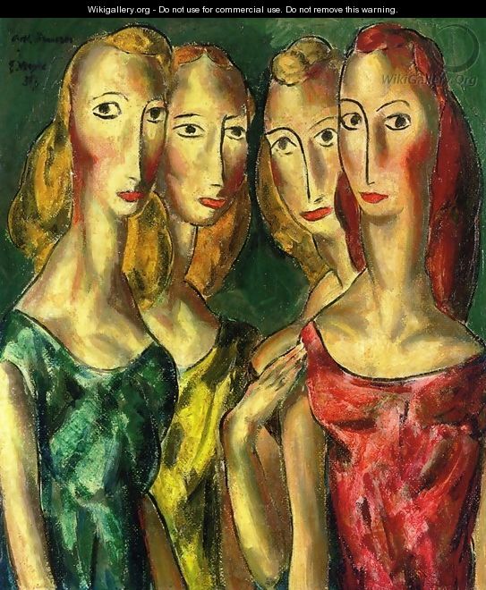 Four Sisters 1931 - Alfred Henry Maurer