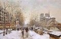 Winter in Paris Notre Dame - Agost Benkhard