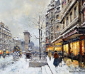 Porte St Denis Winter - Agost Benkhard