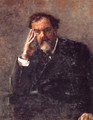 Portrait of Pyotr Konchalovsky - Mikhail Aleksandrovich Vrubel