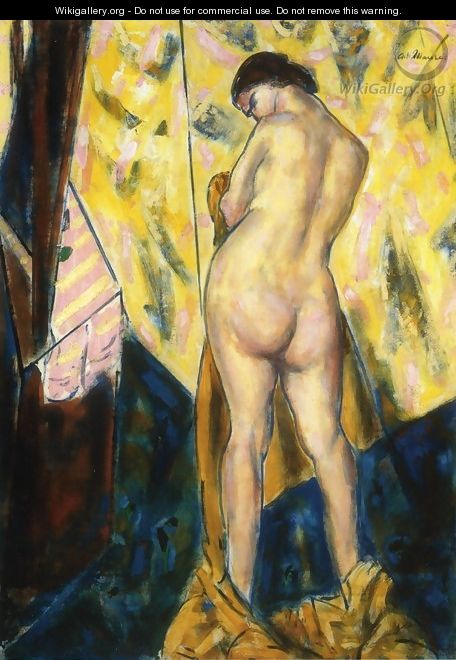 Standing Female Nude 1928 - Alfred Henry Maurer