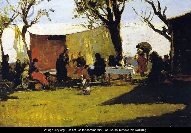 Panni al sole 1886 - Lorenzo Delleani