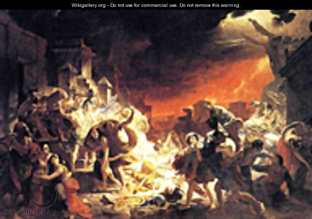 The Last Day of Pompeii 1830 1833 - Julia Vajda