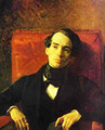 Portrait of the Poet and Translator A N Strugovshchikov 1840 - Julia Vajda