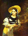 Portrait of the Italian Singer Fanny Persiani Tacinardi 1834 - Julia Vajda