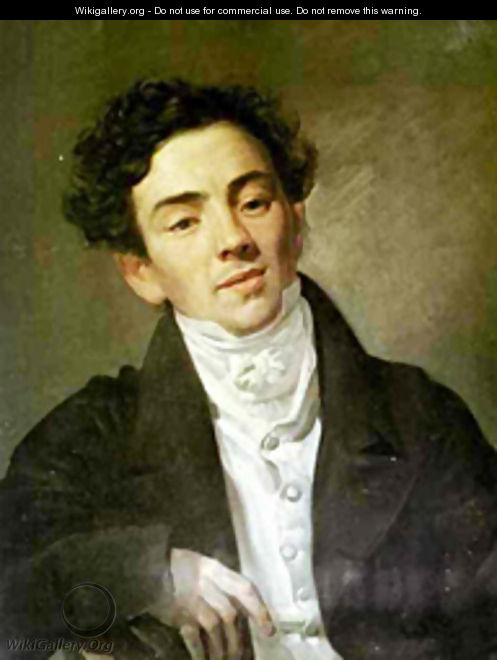 Portrait of the Actor A N Ramazanov 1821 - Julia Vajda