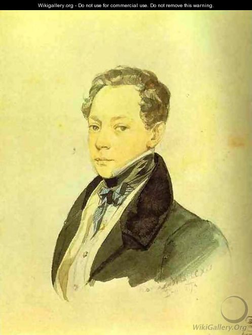 Portrait of P V Basin 1830 - Julia Vajda