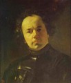 Portrait of Yanenko with Armour - Jules Elie Delauney
