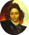 Portrait of Baroness I I Klodt - Jules Elie Delauney