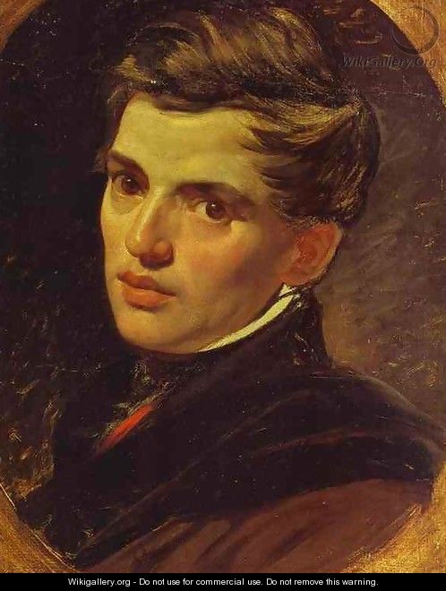 Portrait of Alexander Bruloff - Jules Elie Delauney