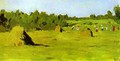 Haymaking Study 1900 - Isaak Ilyich Levitan