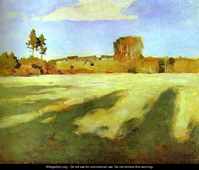 Field after Harvest 1897 - Isaak Ilyich Levitan