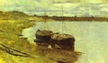 Barges The Volga 1889 - Isaak Ilyich Levitan
