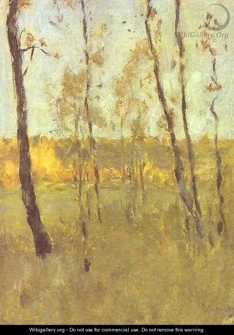 Autumn Study 1895 1899 - Isaak Ilyich Levitan