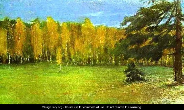 Autumn Landscape 1890 1899 - Isaak Ilyich Levitan