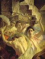 The Last Day of Pompeii b - Jules Elie Delauney