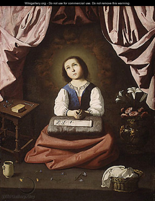 The Young Virgin 1632 - Rosa Bonheur