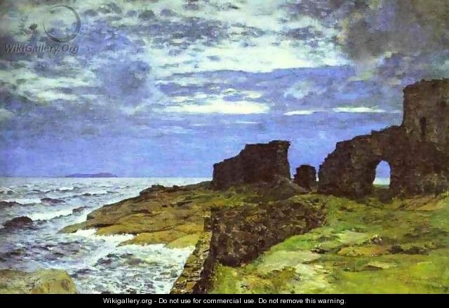 Remains of the Past Twilight Finland 1897 - Isaak Ilyich Levitan