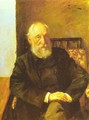 Portrait of Nikolay Panafidin 1891 - Isaak Ilyich Levitan