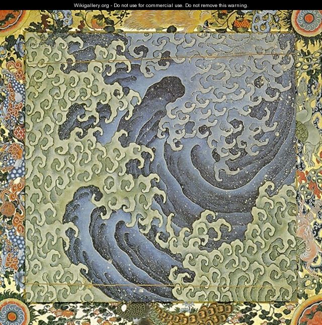 Masculine Waves (Onami) - Katsushika Hokusai