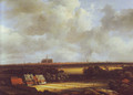 View of haarlem with bleaching grounds2 - Jacob Van Ruisdael