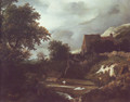Bleaching ground in a hollow by a cottage - Jacob Van Ruisdael