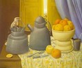 Still Life With Lamp 1997 - Fernando Botero