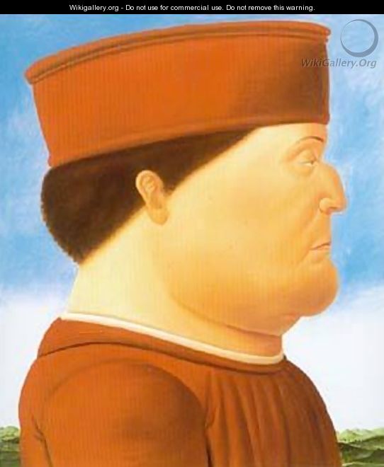 After Piero Della Francesca 1998 - Fernando Botero