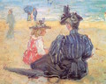 Beach Scene - Ferenc Martyn