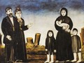 Childless Millionaire and Poor Woman with Children - Niko Pirosmanashvili