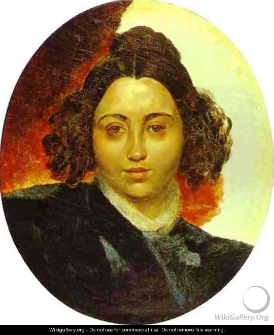 Portrait of Baroness I I Klodt 1839 - Julia Vajda