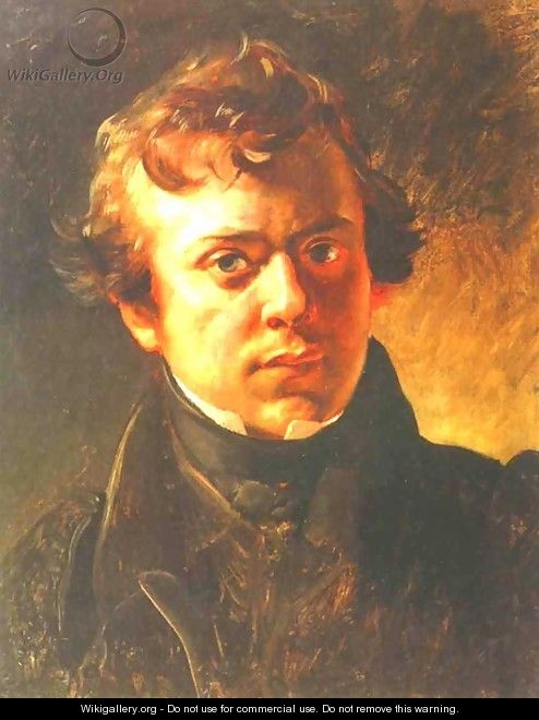 Portrait of A M Gornostaev 1834 - Julia Vajda
