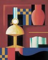 Composition with Paraffine Lamp, Vase and Book - Piere-Paul Prudhon