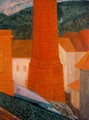 Red Chimney at Budakeszi 1937 - Imre Nagy