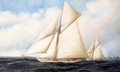 Yacht Race 1895 - Antonio Jacobsen