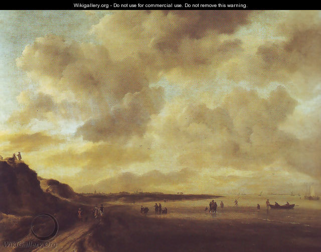 Beachscape with dunes - Jacob Van Ruisdael