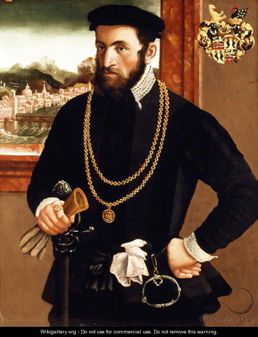 Portrait of Anton Rummel von Liechtenan - Francesco de
