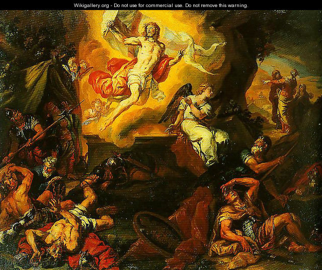 The Resurection of Christ - Johann Karl Loth