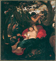 Nymph and Shepherd ca 1625 - Johann Liss